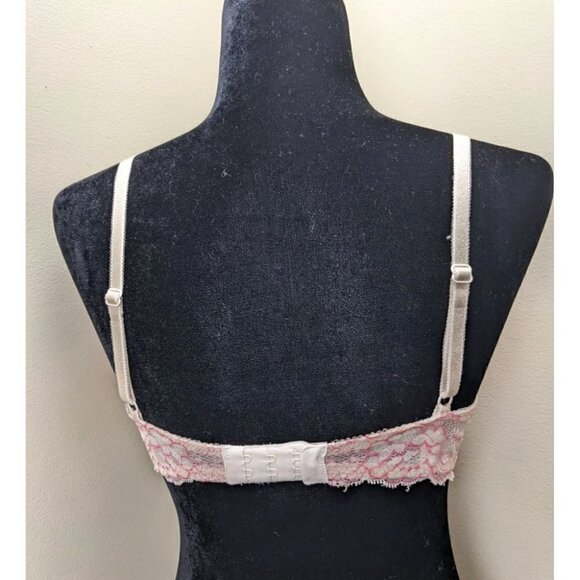 VICTORIA'S SECRET Dream Angels Lined-Demi/Demi-Buste Double Bra 34C - Picture 4 of 8